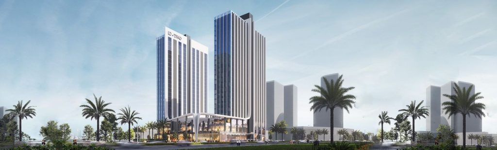 Double Two Towers, New Capital City, Egypt