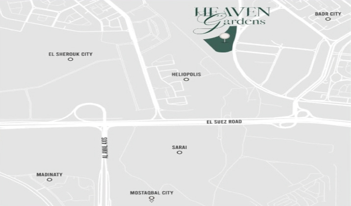 Heaven Gardens New Cairo Compound Eagle Developments - New Cairo, Egypt