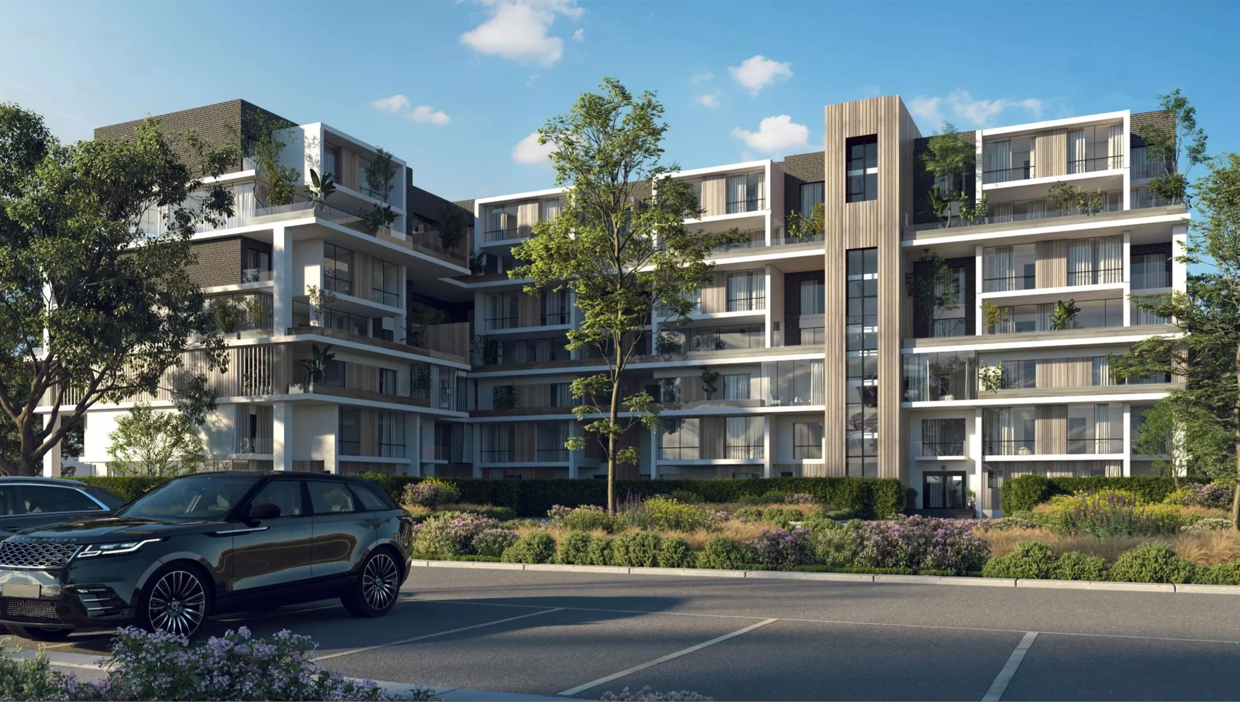 Il Bosco City New Cairo Compound Misr Italia Company