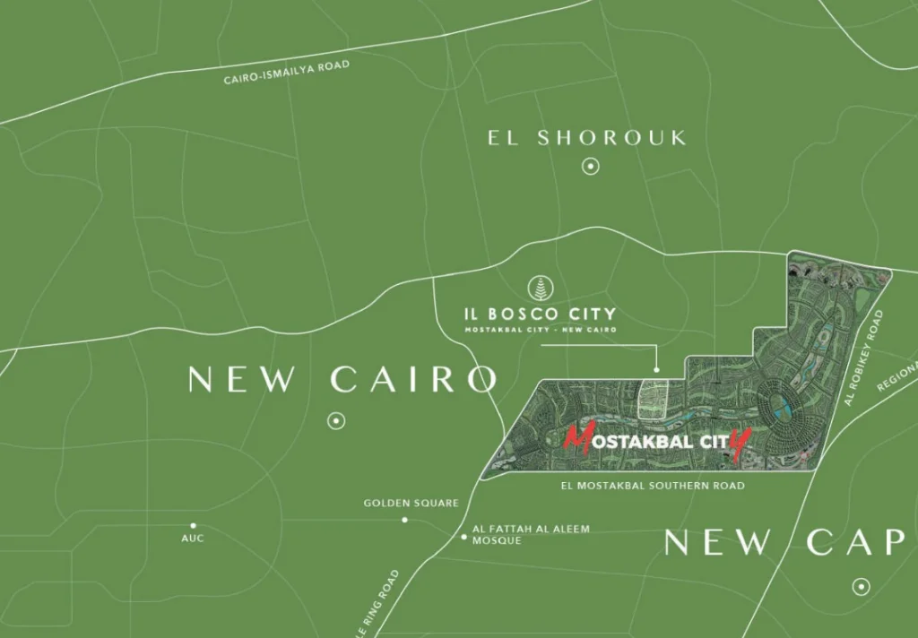 Il Bosco City New Cairo Compound Misr Italia Company