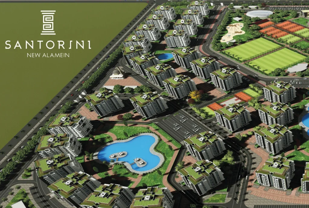 Santorini New Alamein Village Apache Developments, New Alamein, Egypt