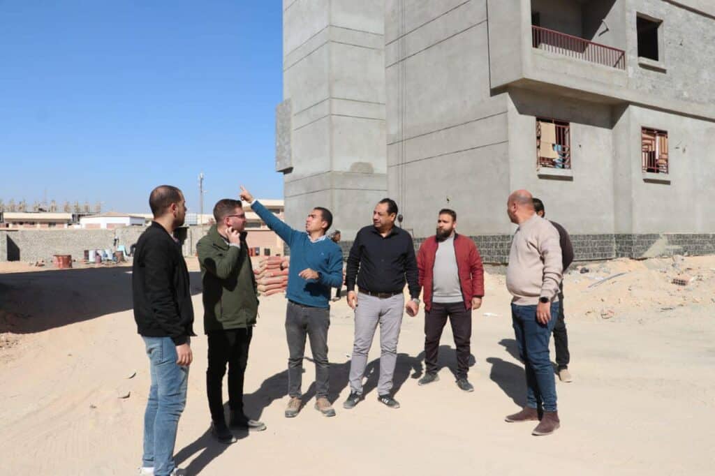 Head of 6th of October City Authority Follows Up on Updates of “Housing for All Egyptians” Buildings