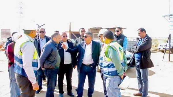 Minister of Housing Monitors Infrastructure Development Projects in Sadat City