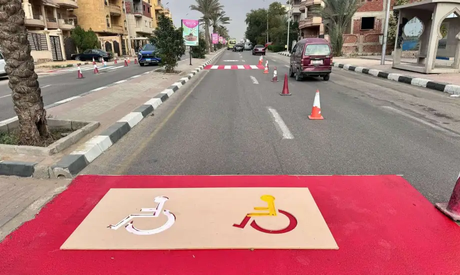 Expanded Plan by Shorouk City to Improve Road Efficiency and Increase Crossing Paths for People of Determination