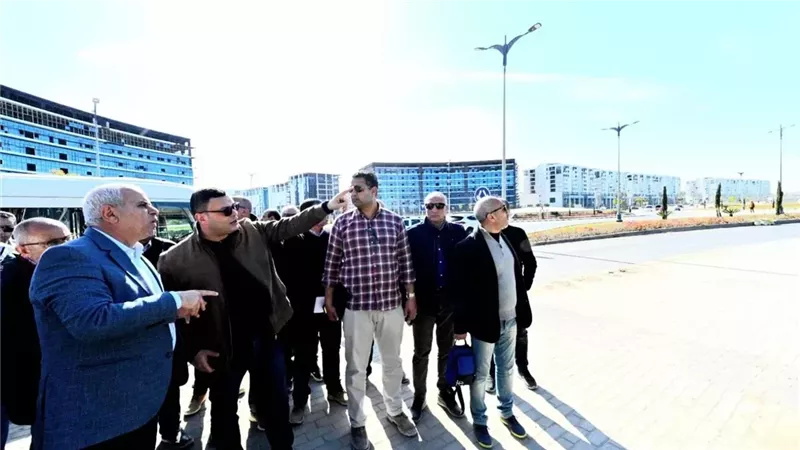 Minister of Housing Inspects "Mazarine Compound" Project in New Alamein
