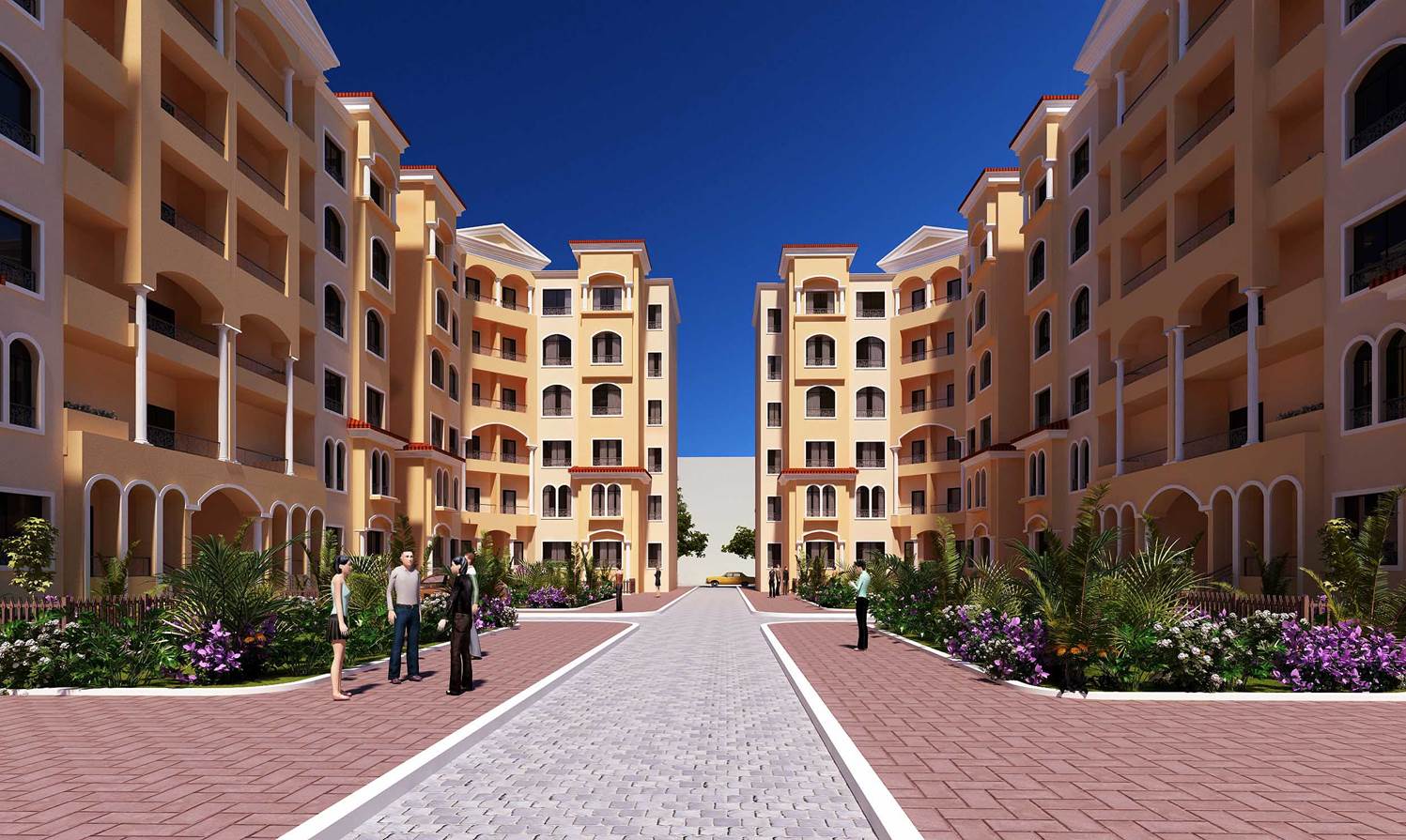 Social Housing Project in New Assiut City Egypt