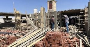 Demolition Campaigns Against Building Violations in Several Areas in 6th of October city