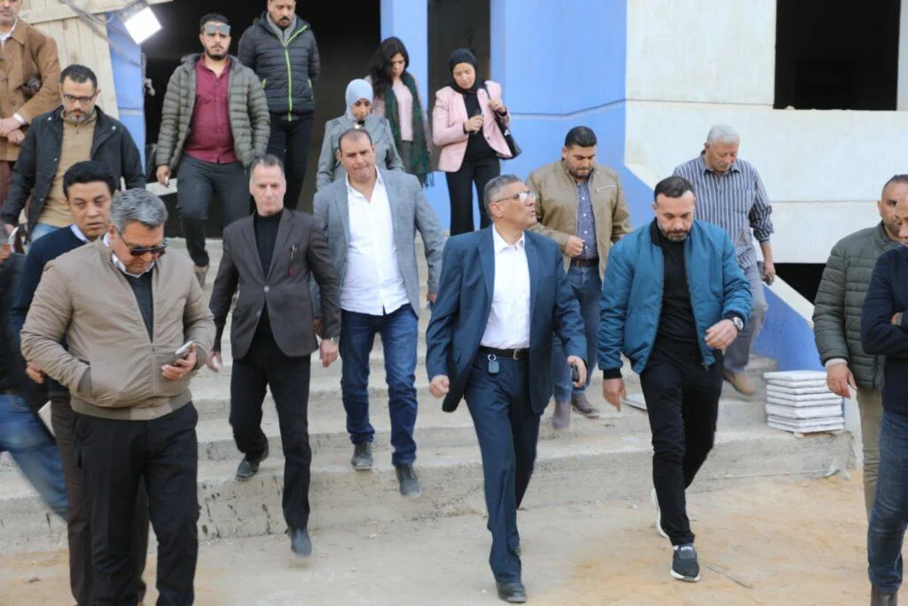 Giza Governor Inspects Construction Work at Police Services Complex in Hadaeq Al-Ahram