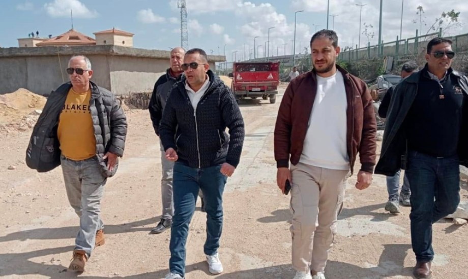 Head of the Tourist Villages Authority Inspects Work on the First Navigational Corridor Connecting Northern Marina to Its Southern Expansions