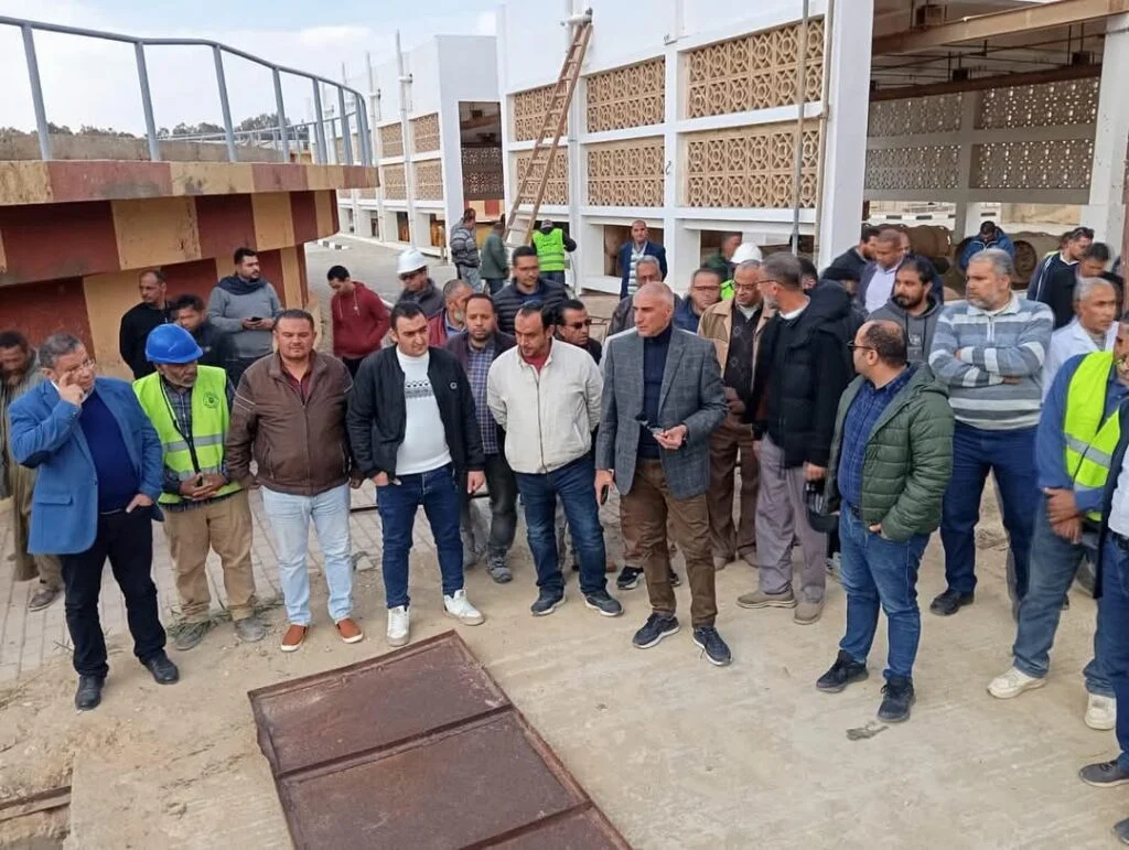 Housing Officials Inspect Wastewater Treatment Projects on 15th of May City