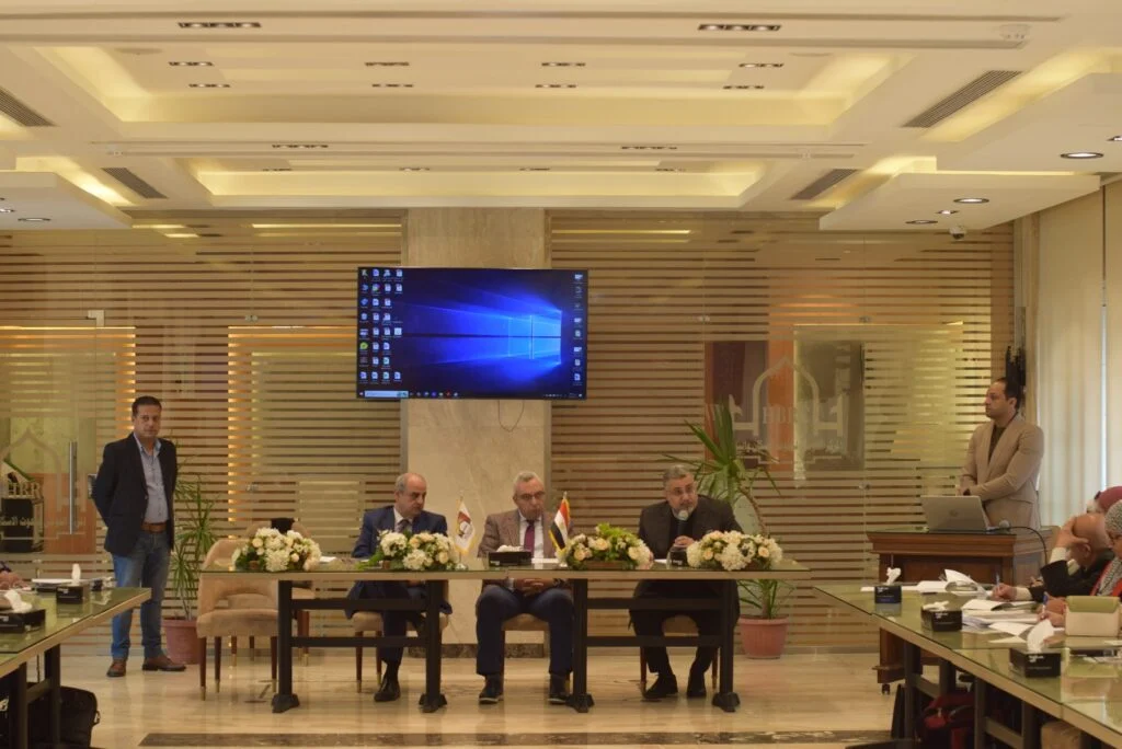 Housing and Building Research Center Holds Discussion Session with the Federation of Egyptian Industries