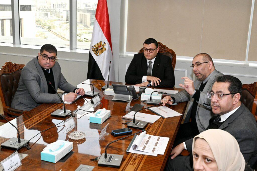 Minister of Housing Reviews Progress in the Financial and Administrative Affairs Sector of the New Urban Communities Authority