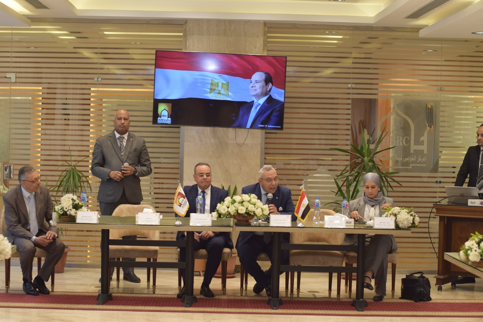 Head of Housing and Building Research Center Receives Iraqi Delegation Specializing in Green Architecture