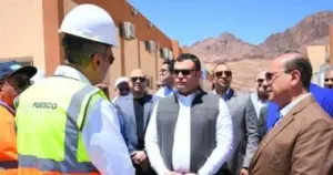 Housing Minister Begins Tour of the Great Transfiguration Site Development Project in Saint Catherine, Sinai