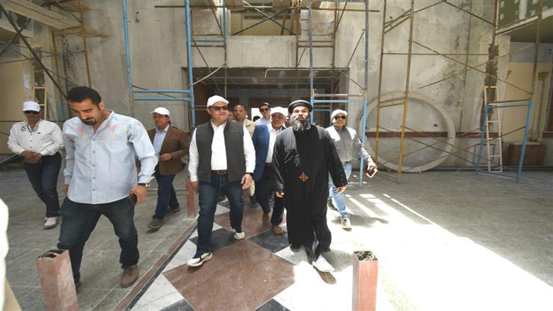 Minister of Housing Inspects Progress in Al-Zaytouna Area in Saint Catherine