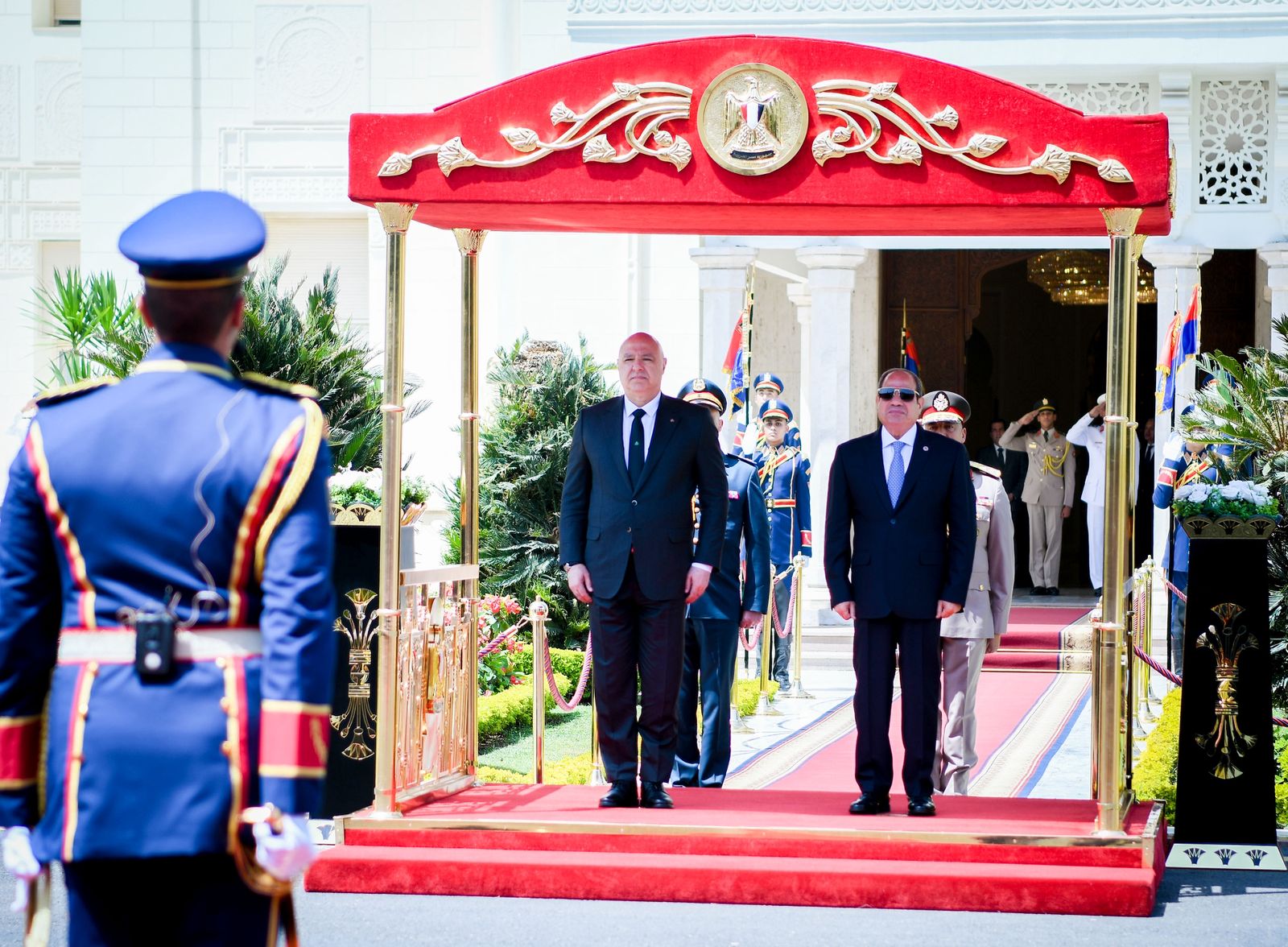 Official Reception, Bilateral Talks, and Press Conference Between President El-Sisi and His Lebanese Counterpart