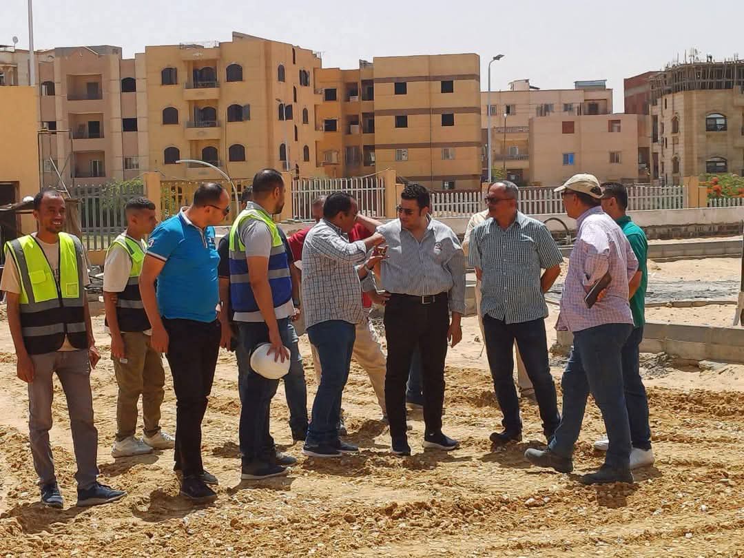 Head of Obour City Development Authority Follows Up on Road Upgrades and Construction of New Hospital