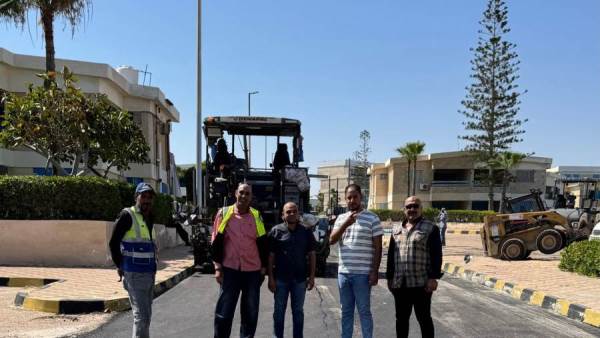 Head of the Tourism Villages Authority Inspects Road Improvement Works in Marbella Village