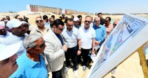 Housing Minister Inspects M8 by the Lake Project, Lakeworks, and Marina Gates in Egypt’s North Coast