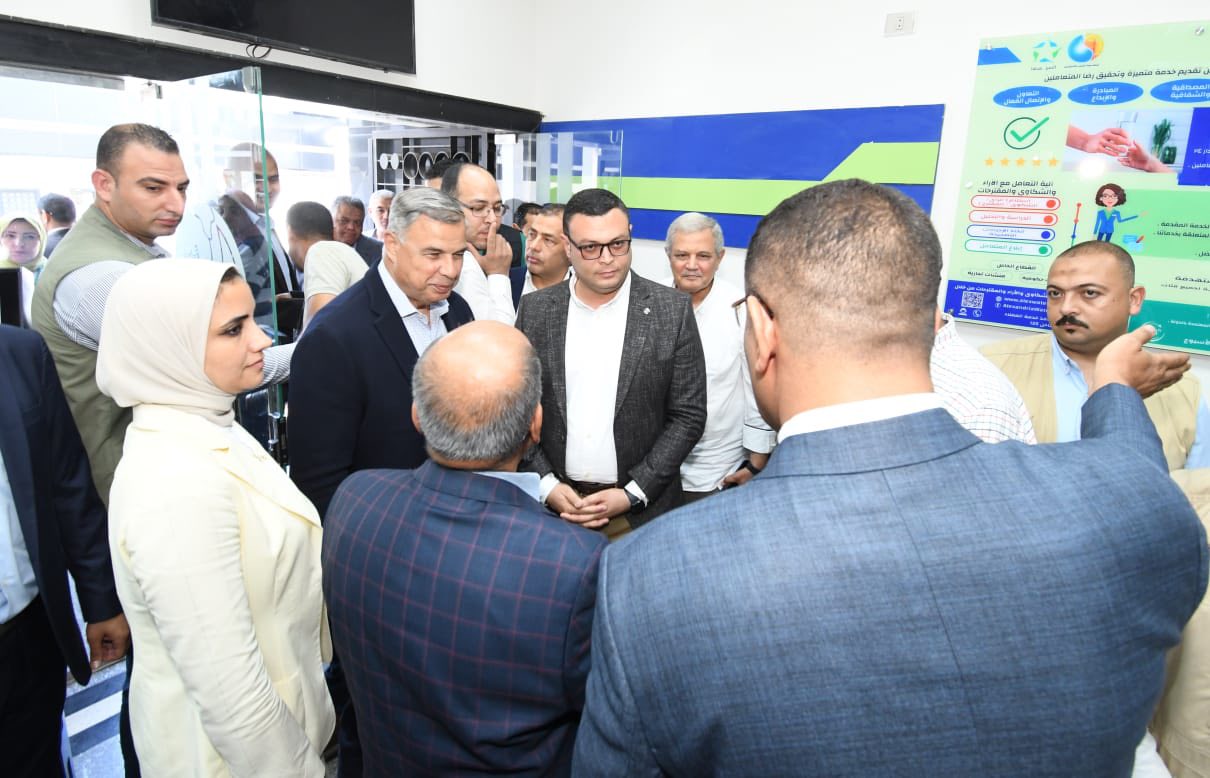 Housing Minister and Alexandria Governor Follow Up on the Progress of Drinking Water and Sanitation Systems