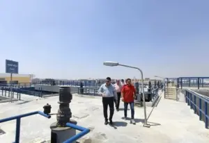 Officials of New Urban Cities Inspect Housing, Services, and Development Projects