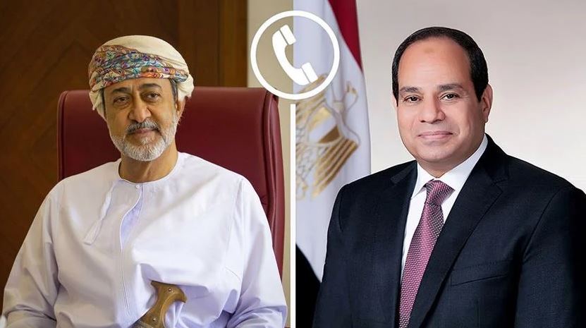 President El-Sisi Holds Phone Call with Sultan of Oman to Discuss Regional Developments