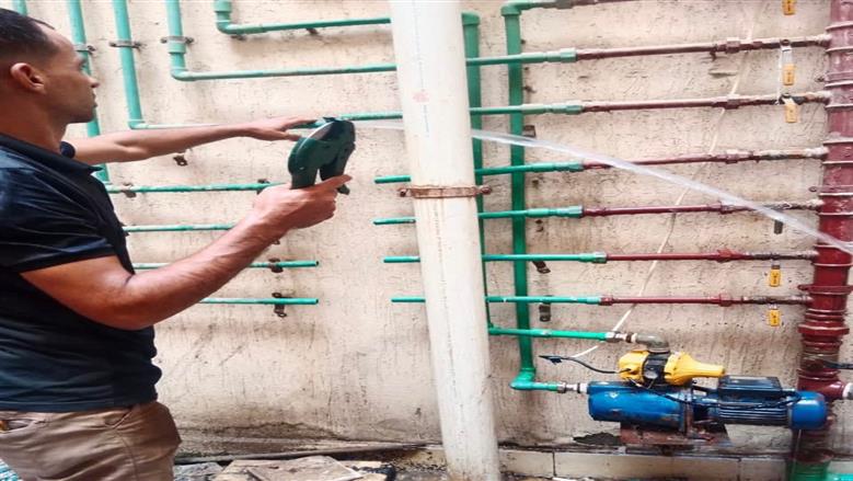 Campaigns to Disconnect Illegal Water Connections and Collect Arrears in New Nubaria and Sadat City