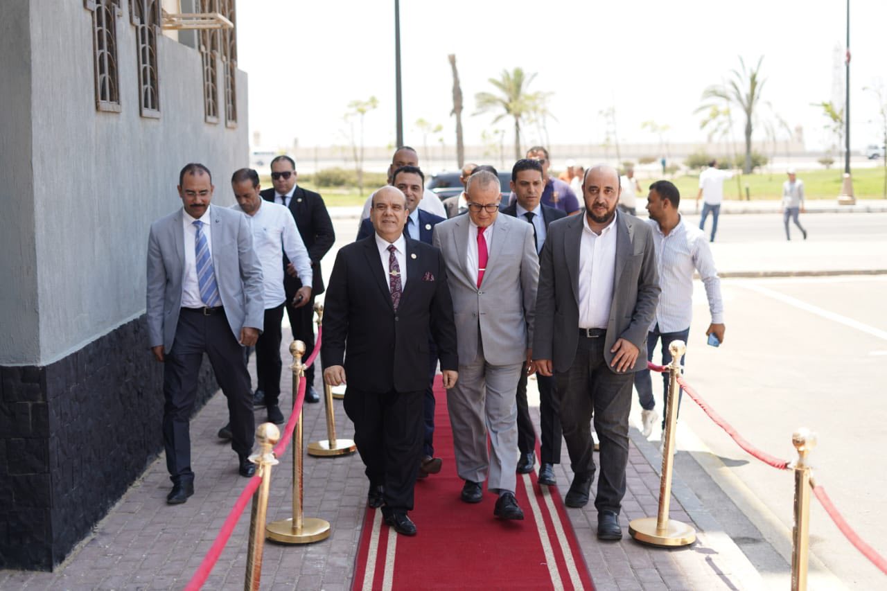 Inauguration of the Real Estate Registration and Notarization Complex in New Mansoura City