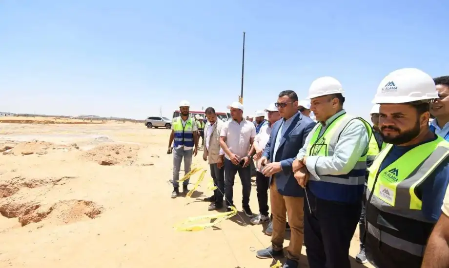 Minister of Housing Inspects Road Axes and New Water Purification Plant in Sadat City