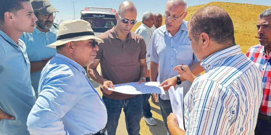 Officials from New Cairo City Authority Inspect Electrical and Utilities Works in the Sixth District