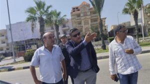 Head of New Damietta Directs Intensification of Cleaning Efforts and Speedy Completion of Road Upgrading in the City