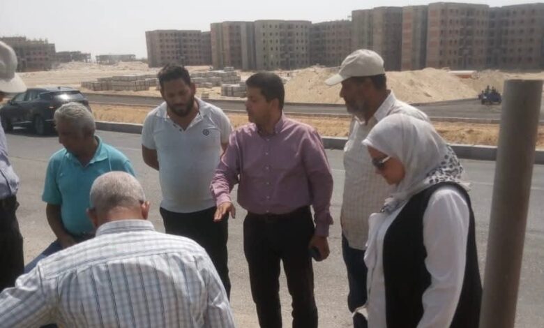 Head of New Minya City Inspects Development Works in the City