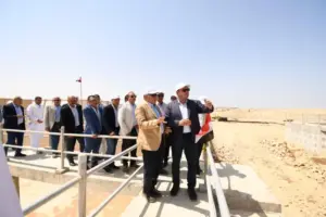 Minister of Housing Inspects Expansions of Matrouh Wastewater Treatment Plant to Enhance Services