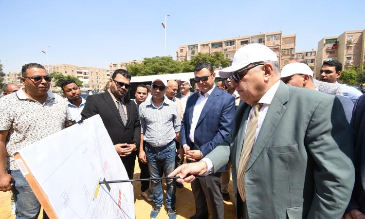 Minister of Housing Inspects the Civilized Market Project in New Cairo