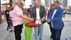 Opening of the First Sculpture Exhibition Art Space on the Tourist Promenade in New Alamein