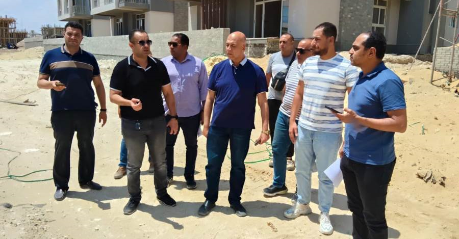 Vice President of the New Urban Communities Authority Follows Up on Ongoing Utility Projects in Tourist Villages