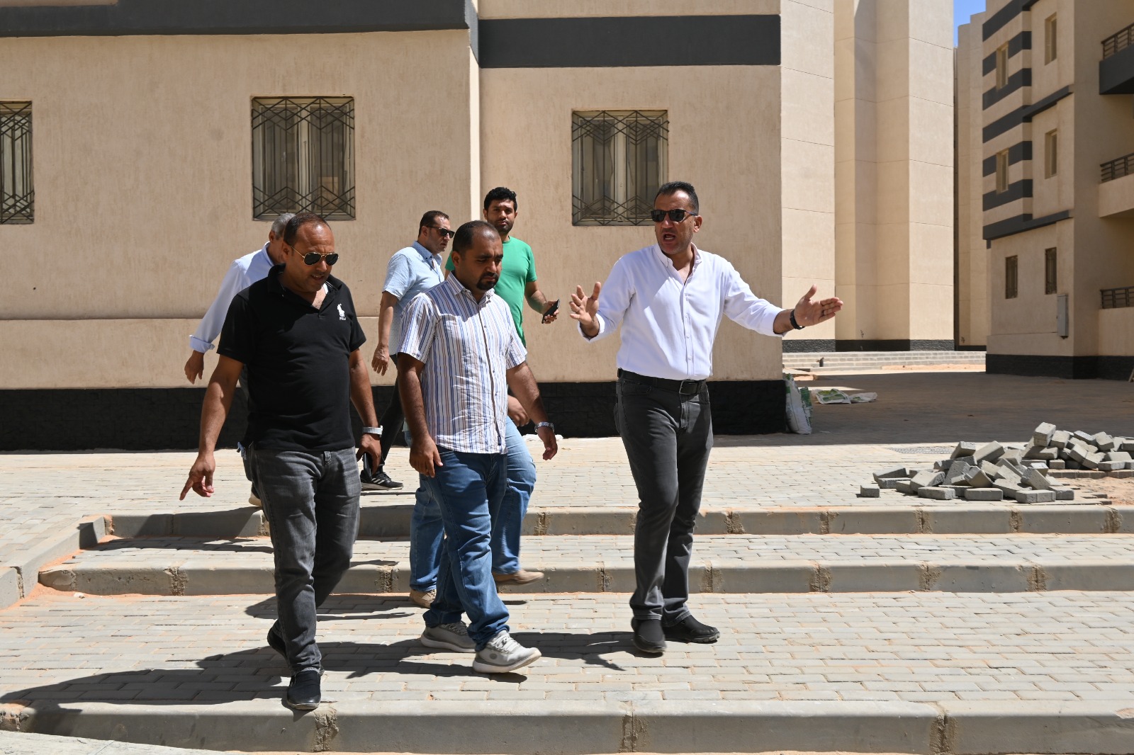 90% Completion Rate of Housing for All Egyptians Project in Al-Nargis District, 10th of Ramadan City