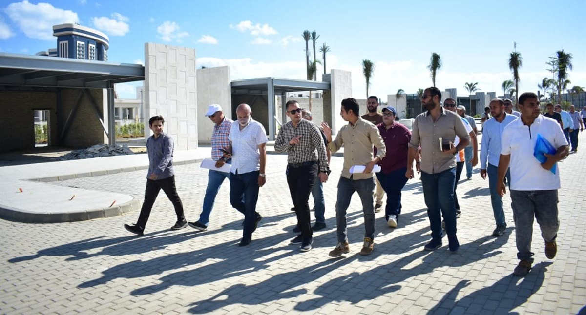 Housing: Head of Alamein Authority Inspects Ongoing Projects in His First Field Tour