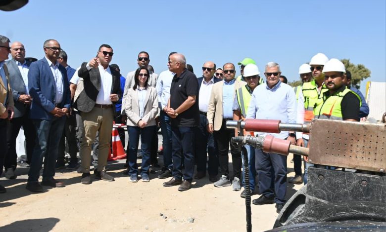 Minister of Housing Follows Up on the Execution Status of Several Projects in Beheira
