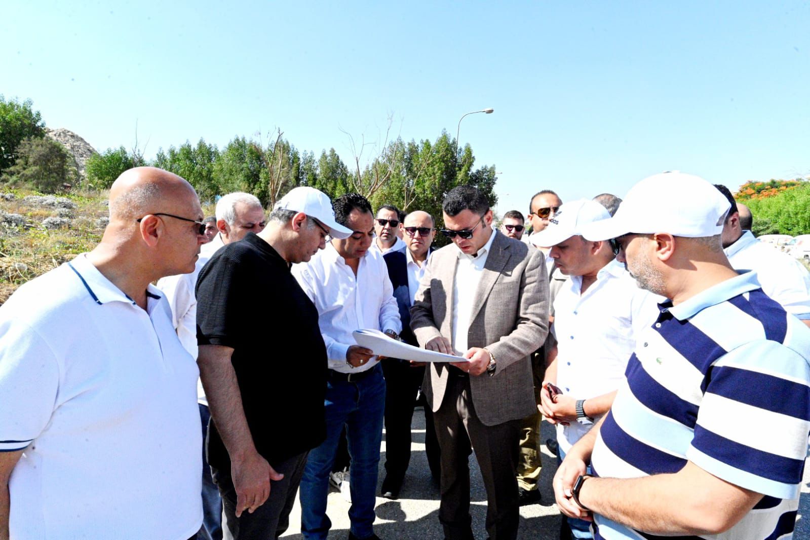 Minister of Housing Inspects Ongoing Works to Develop the 26th of July Corridor
