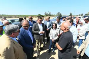 Minister of Housing Inspects Wadi El-Natrun Water Line Duplication Project at a Cost of EGP 60 Million