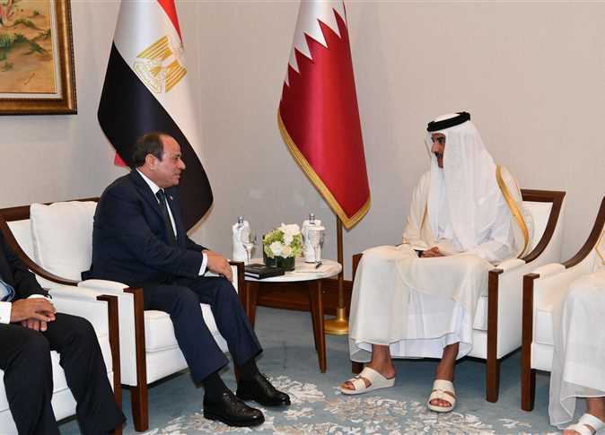 President El-Sisi Heads to Qatar to Participate in the Extraordinary Arab-Islamic Summit