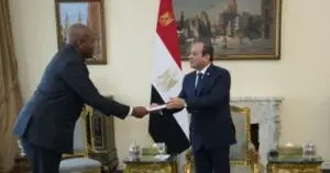 President El-Sisi Invites His Congolese Counterpart to the Grand Egyptian Museum Opening Ceremony
