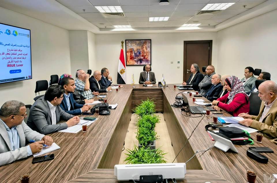 Deputy Minister of Housing Follows Up on Wastewater Projects in Luxor