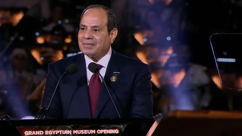 El-Sisi: The Opening of the Grand Egyptian Museum is a Testament to the Genius of the Egyptian People