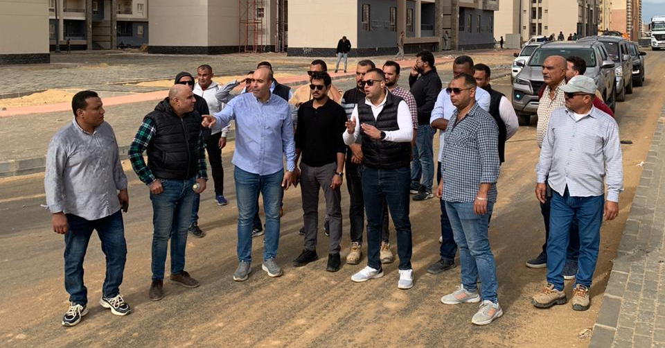 Head of New Alamein City Authority Inspects “Housing for All Egyptians” Project