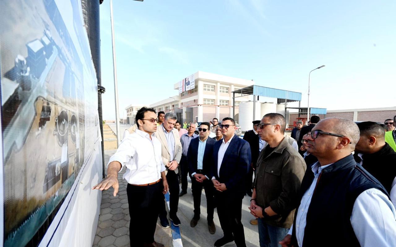 Minister of Housing and Fayoum Governor Inspect “Batn Ahrayt” and “Al-Hamouli” Wastewater Treatment Plants in Youssef Al-Seddik Center