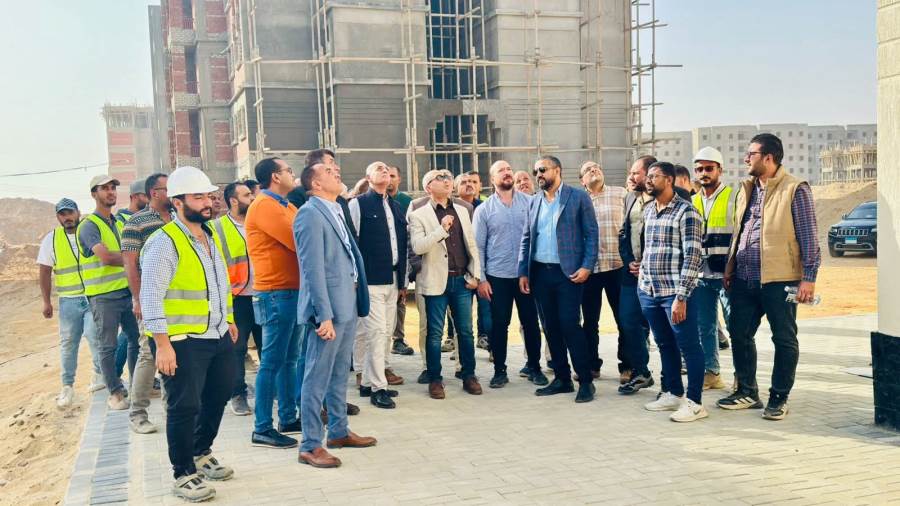 New Obour City Follows Up on Progress of the Green Housing Project and Reviews On-Site Construction Quality