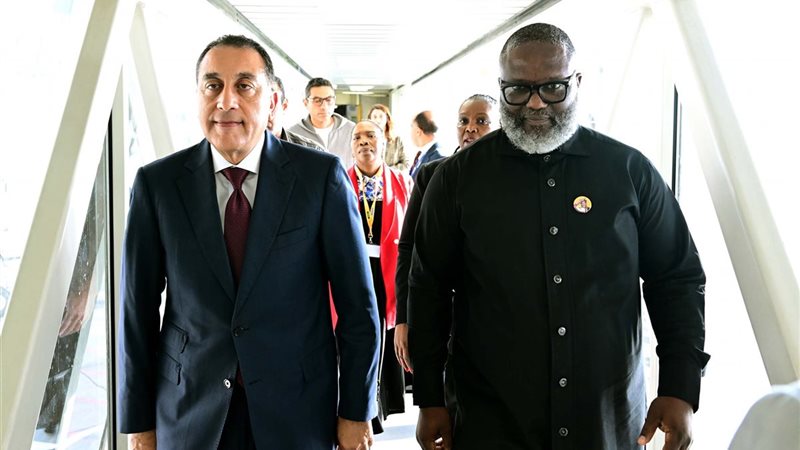 On Behalf of President El-Sisi… Prime Minister Arrives in Johannesburg to Participate in the G20 Summit