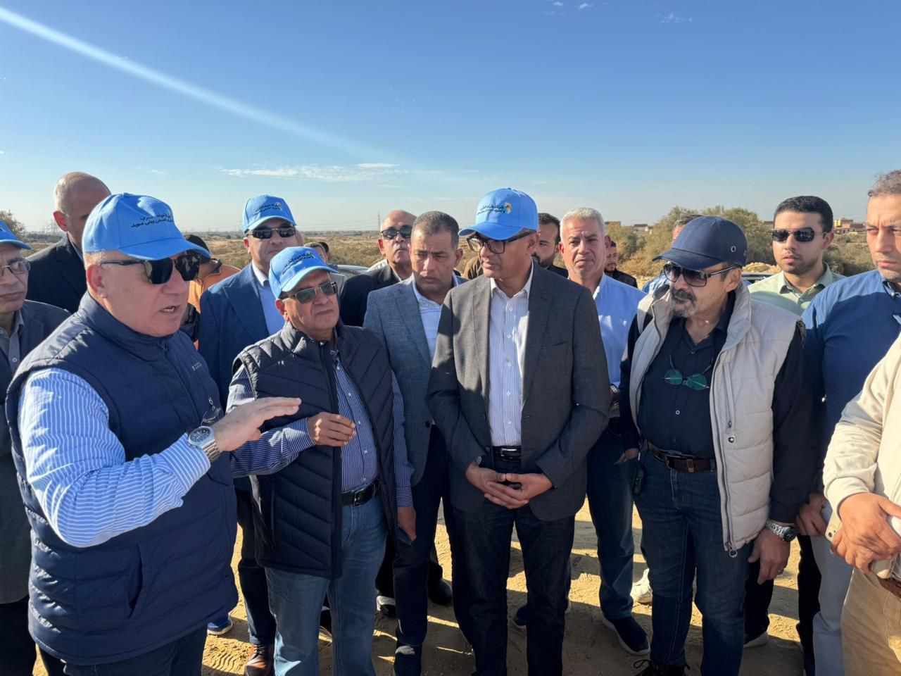 Deputy Minister of Housing Inspects Drinking Water and Wastewater Systems in Beni Suef and Stresses Implementation Quality